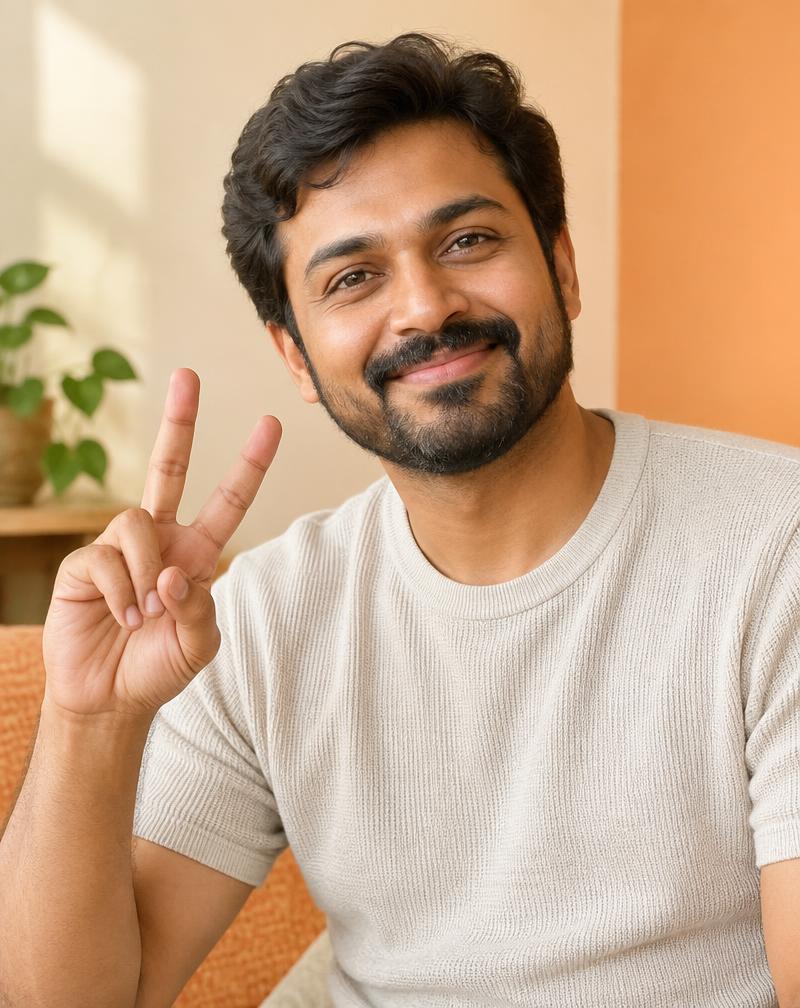 Rahul Agarwal smiling